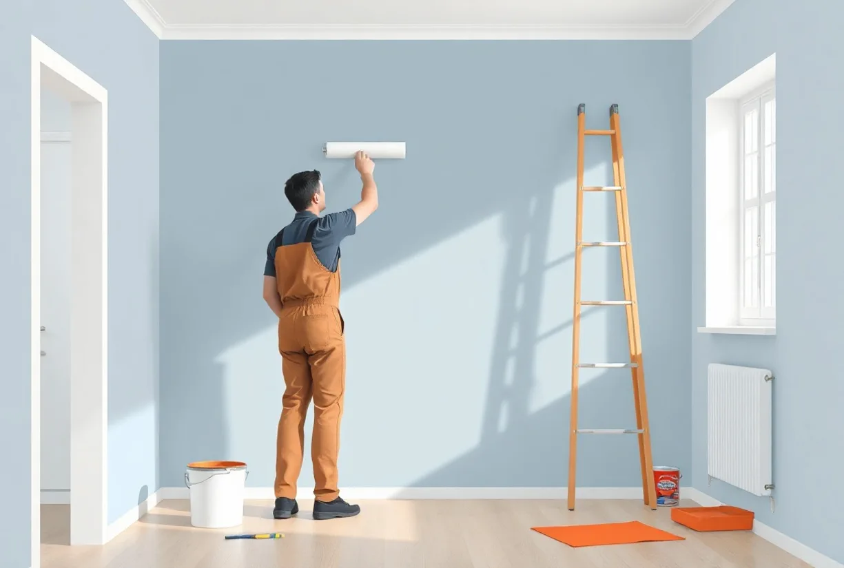 Peintre Illzach 68110 en intervention sur un chantier